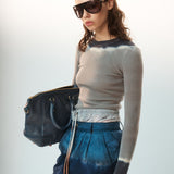 FITTED LONG SLEEVE KNIT