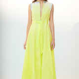 SLEEVELESS ZIPPER DRESS