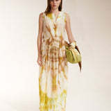 SILK COTTON TANK DRESS PEPPERMINT