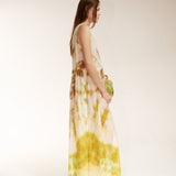 SILK COTTON TANK DRESS PEPPERMINT