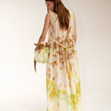 SILK COTTON TANK DRESS PEPPERMINT