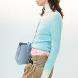 CASHMERE CABLE CARDIGAN
