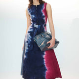 SLEEVELESS ZIPPER DRESS