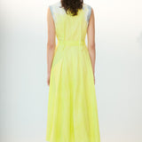 SLEEVELESS ZIPPER DRESS