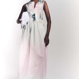 SILK COTTON TANK DRESS IN GLOSS