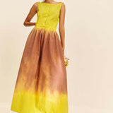 GOLDENHOUR PINAFORE MAXI