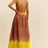 GOLDENHOUR PINAFORE MAXI