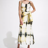 BEE STING SILK SLIP DRESS