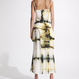 BEE STING SILK SLIP DRESS