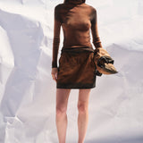 FITTED MERINO TURTLENECK