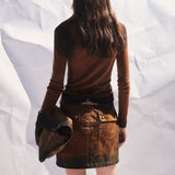 CANVAS MINI SKIRT