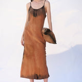 SILK CREPE SLIP GOWN