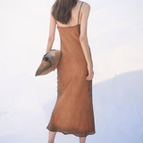 SILK CREPE SLIP GOWN