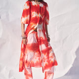 SILK SHIRT DRESS