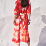 SILK SHIRT DRESS