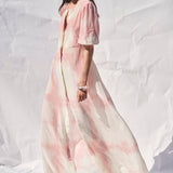 SILK SHIRT DRESS