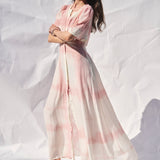SILK SHIRT DRESS