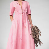 ZIPPER DRESS WITH POCKETS