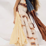 SILK COTTON MAXI DRESS