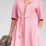 ZIPPER DRESS WITH POCKETS