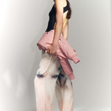 SILK CREPE RELAXED PANTS IN GLOSS