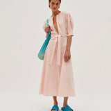 Zipper dress Blush