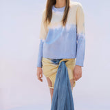 BACKLESS LACE LONG SLEEVE TOP