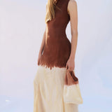 LINEN TANK GOWN