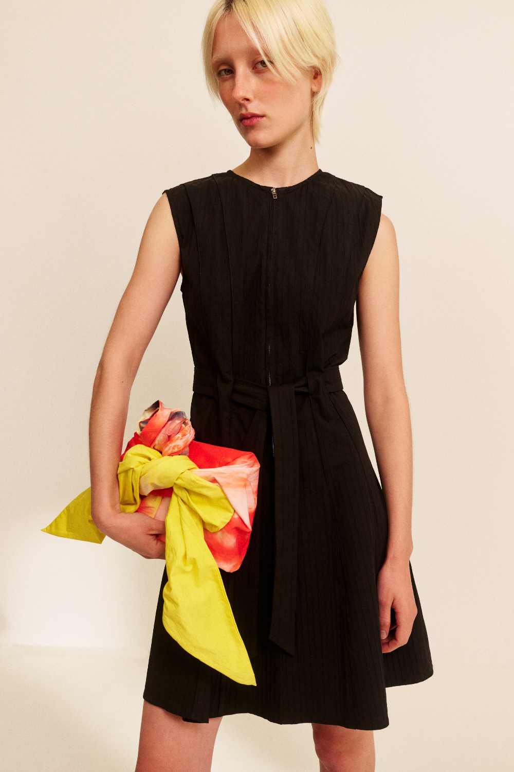 Luuda Raih LUUDA - Midnight Sleeveless Mini Zip Dress – Luuda
