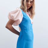 SILK COTTON GOWN - PASTELS