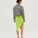 CROPPED LONG SLEEVE SHIRT