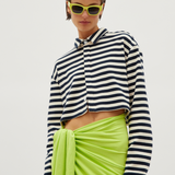 CROPPED LONG SLEEVE SHIRT