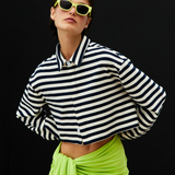 CROPPED LONG SLEEVE SHIRT